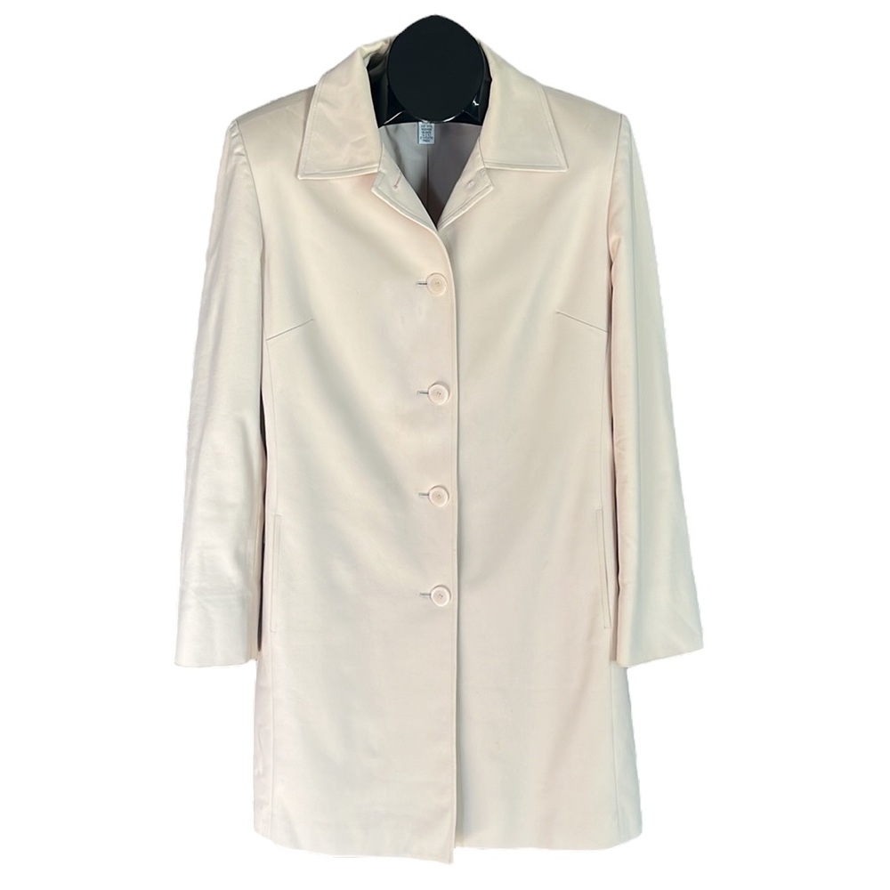 Talbots khaki trench coat
